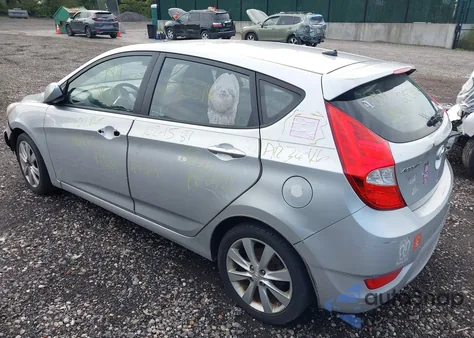 2012 Hyundai Accent Se from USA, damaged, VIN KMHCU5AE2CU055051